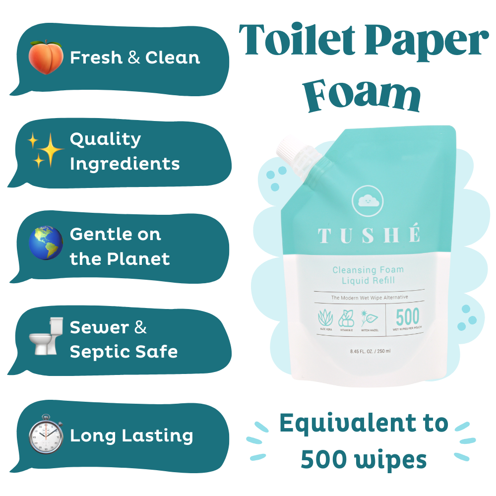 Toilet Paper Foam Refill