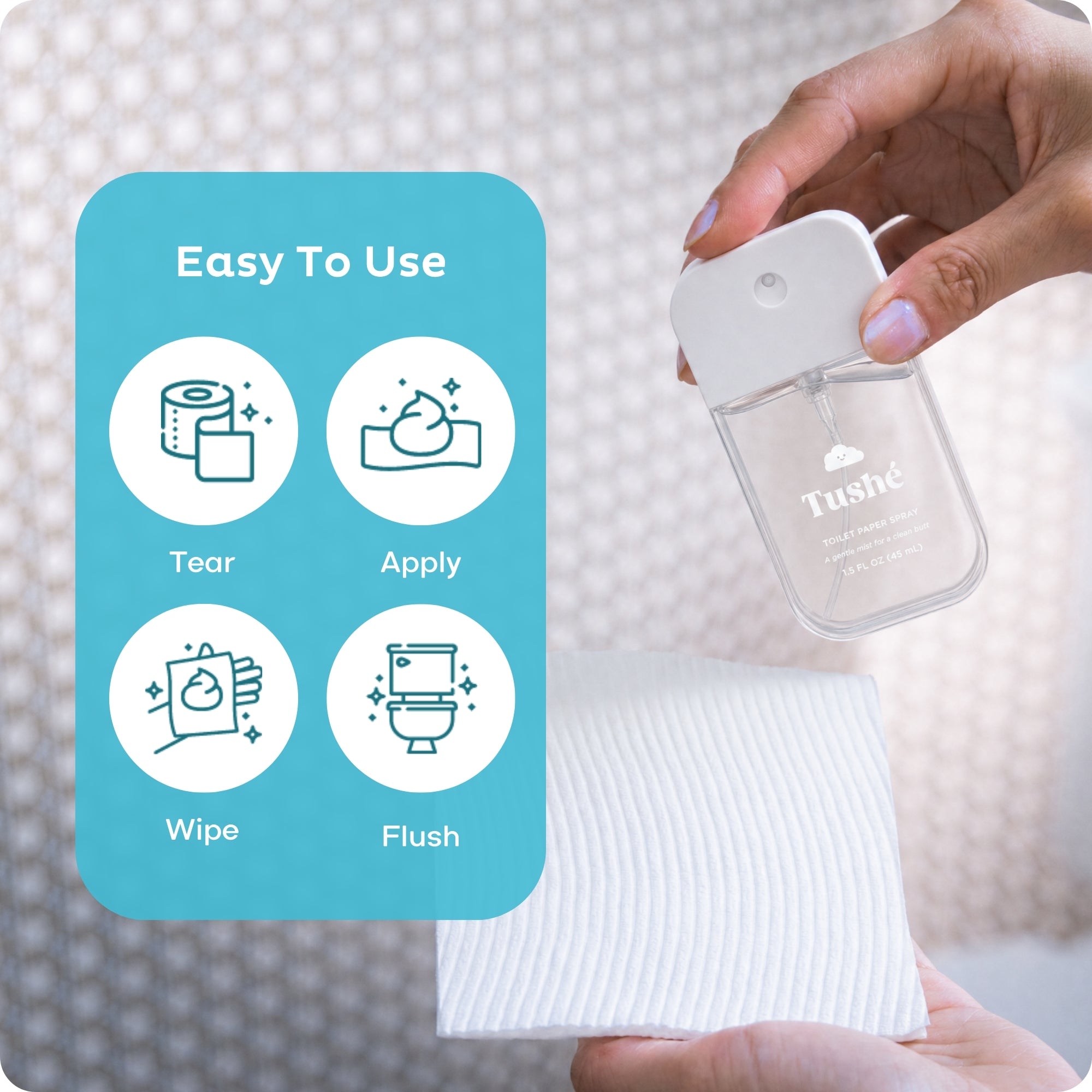 Pocket Toilet Paper Spray