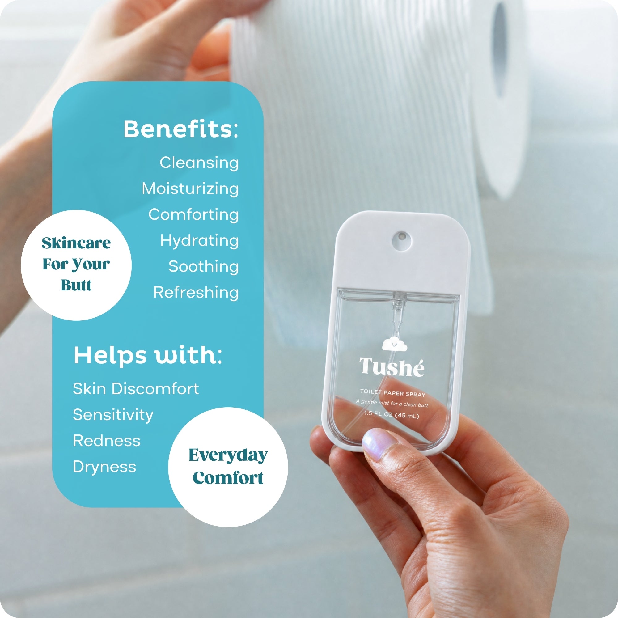 Pocket Toilet Paper Spray