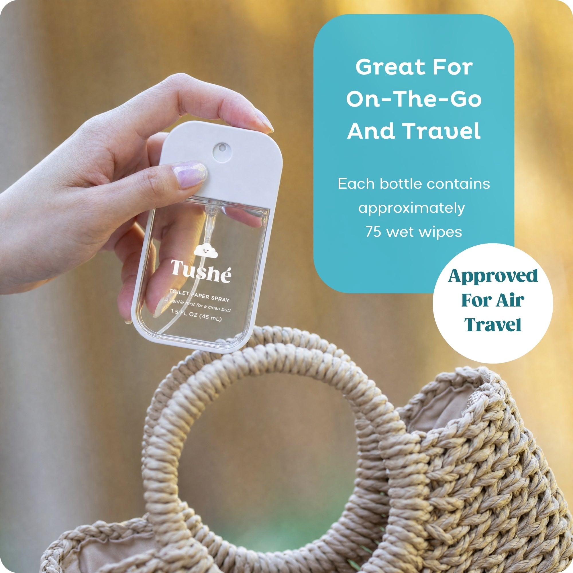 Pocket Toilet Paper Spray