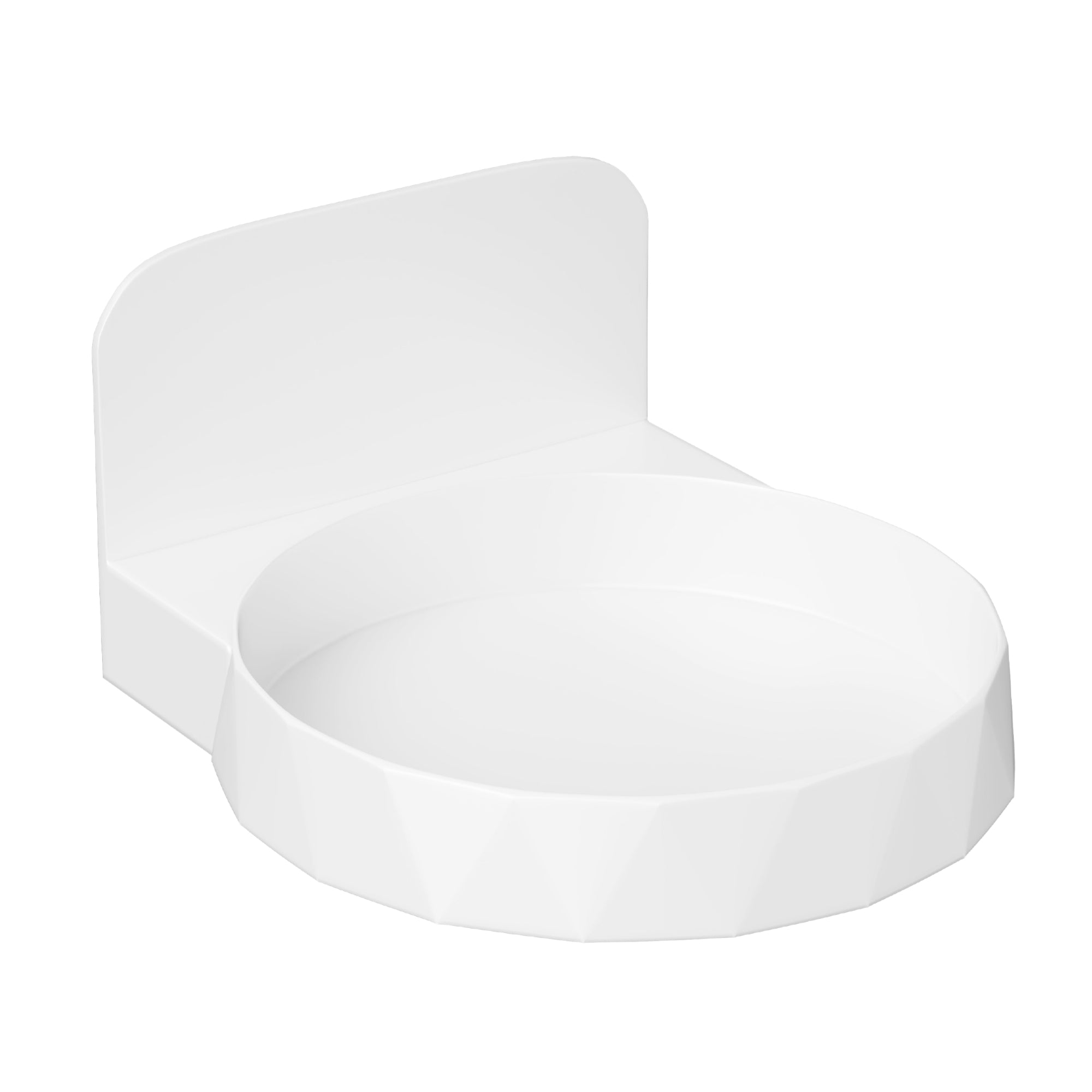 Wall mount for toilet paper foam dispenser 